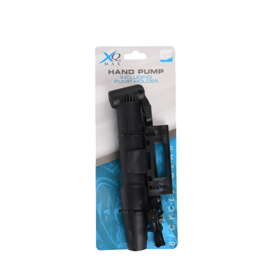 Xq max Fahrradpumpe schwarz