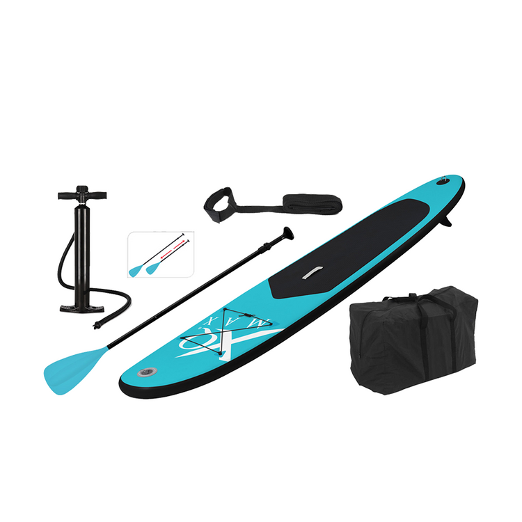 XQ Max XQ Max Stand Up Paddleboard aufblasbar 285 cm blau und schwarz