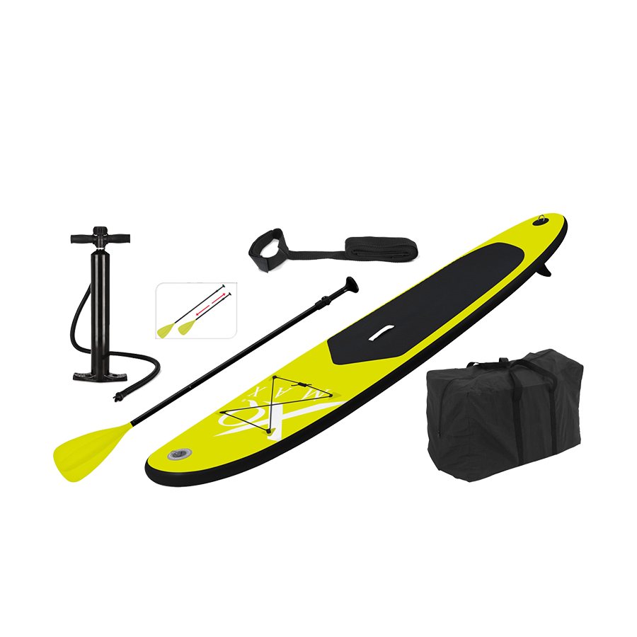 XQ Max XQ Max Stand -up -Packboard aufblasbar 285 cm Kalk und schwarz