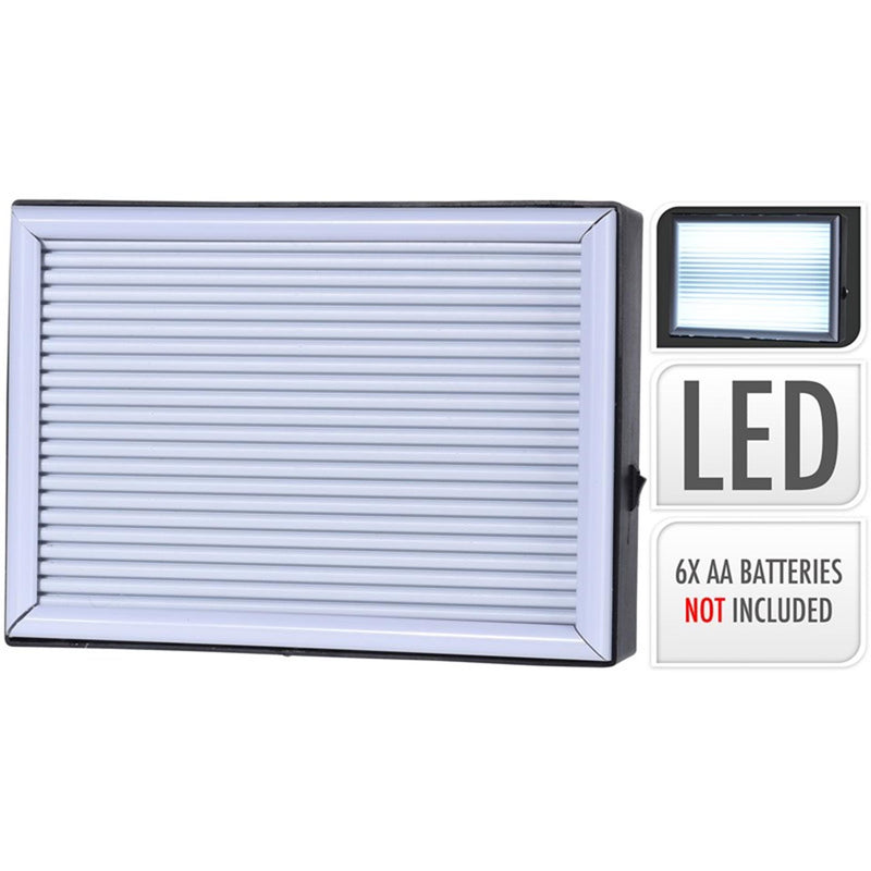 Home-Styling-Leuchtkasten, Brieftafel, LED, 20 cm