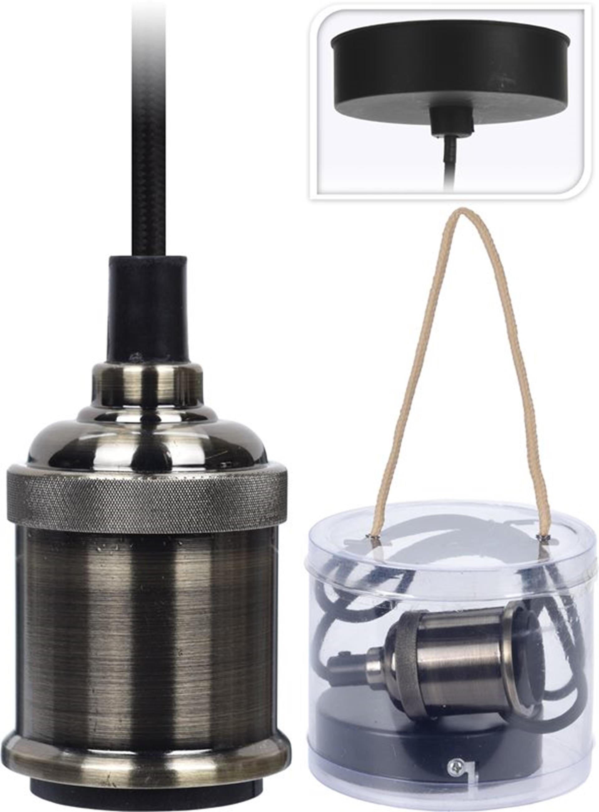 Home-Styling-Hängelampenhalter passend für 8 cm Platin