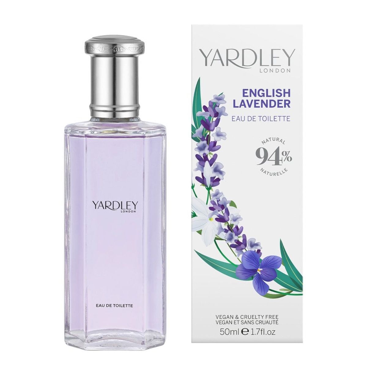 Yardley London English Eau de Toilette Lavendel 50 ml