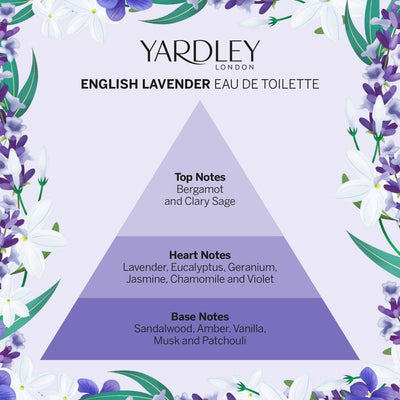 Yardley London English Eau de Toilette Lavendel 50 ml