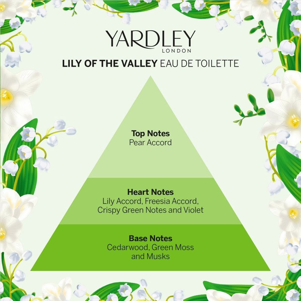 Yardley London English Eau de Toilette Lilie des Tals 50ml