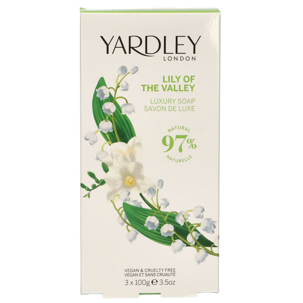 Yardley London English Seife Lily of the Valley 3x100gr.