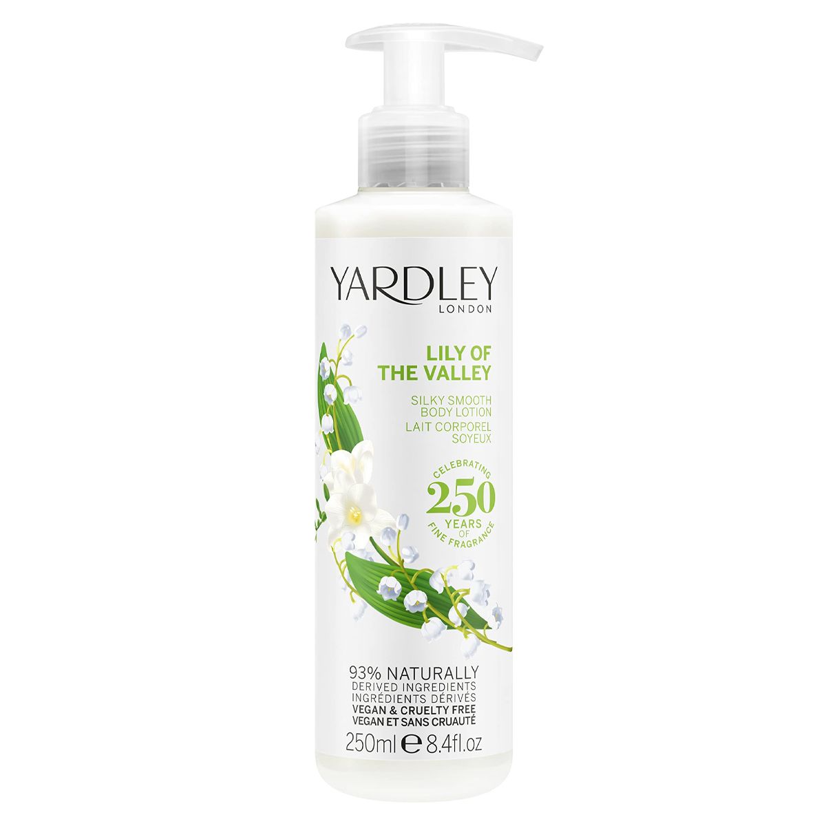Yardley London Lilie des Tals Körperlotion 200 ml