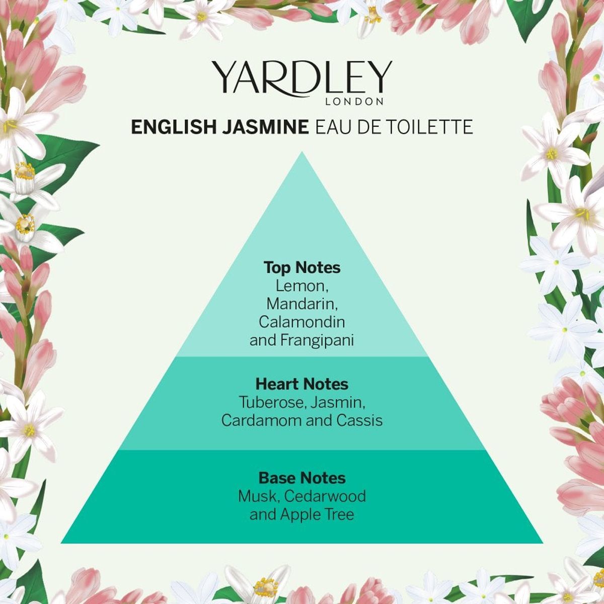 Yardley London Englischer Jasmin Eau de Toilette 125 ml