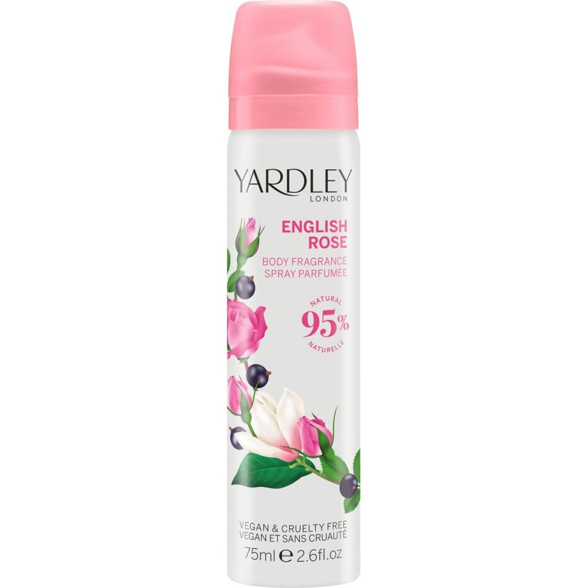 Yardley London Rose Körperspray 75 ml