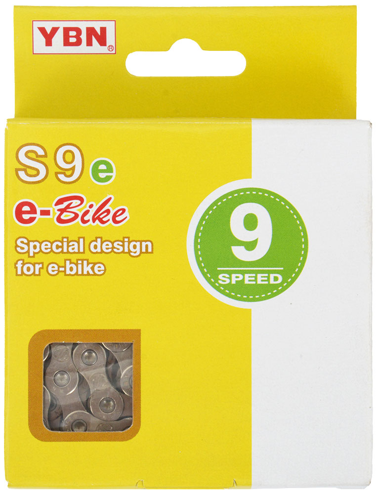 Ybn 9-Gang E-Bike Kette S9E S2 136 Glieder