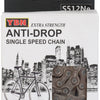 YBN Singlespeed E-Bike Kette S512NE S2 136 links 1 2"x3 32"