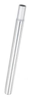 Sattelstütze feste Kerze 30,0 x 350 mm Aluminium silber
