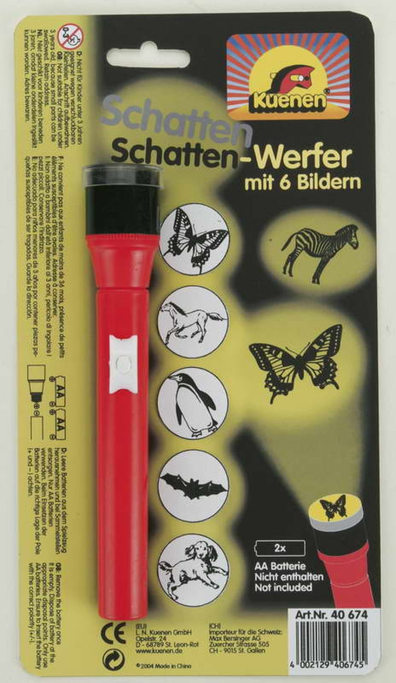 Kuenen Taschenlampe mit Silhouette (2 sort.)