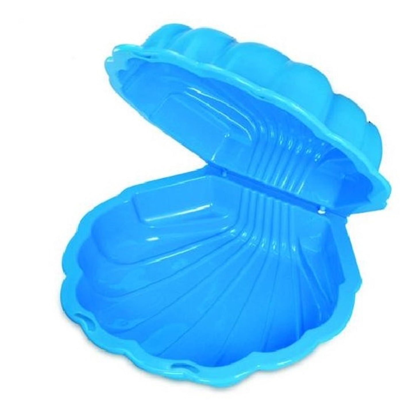 Sandkasten mit Deckel Schale 102 x 88 x 20 cm blau