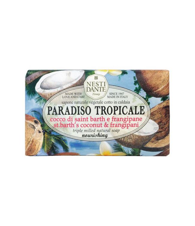 Nesti Dante Nesti Dante Paradiso Tropical Coconut Frangipani Soap 250gr.
