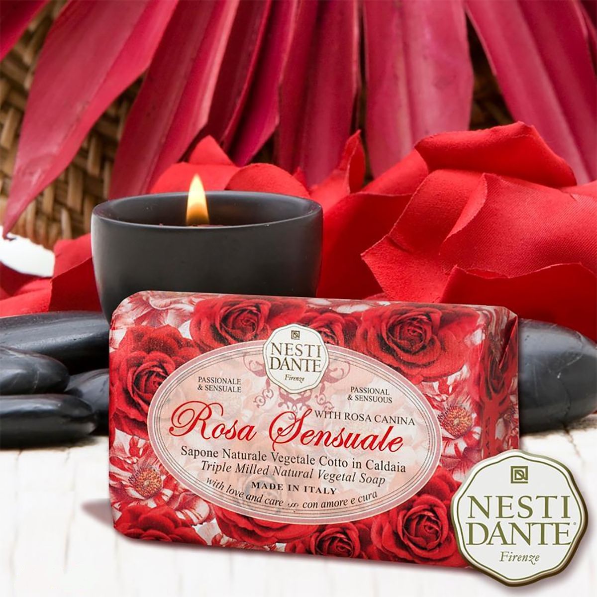 Nesti Dante Nesti Dante Rosa sinnliche Seife 150gr.