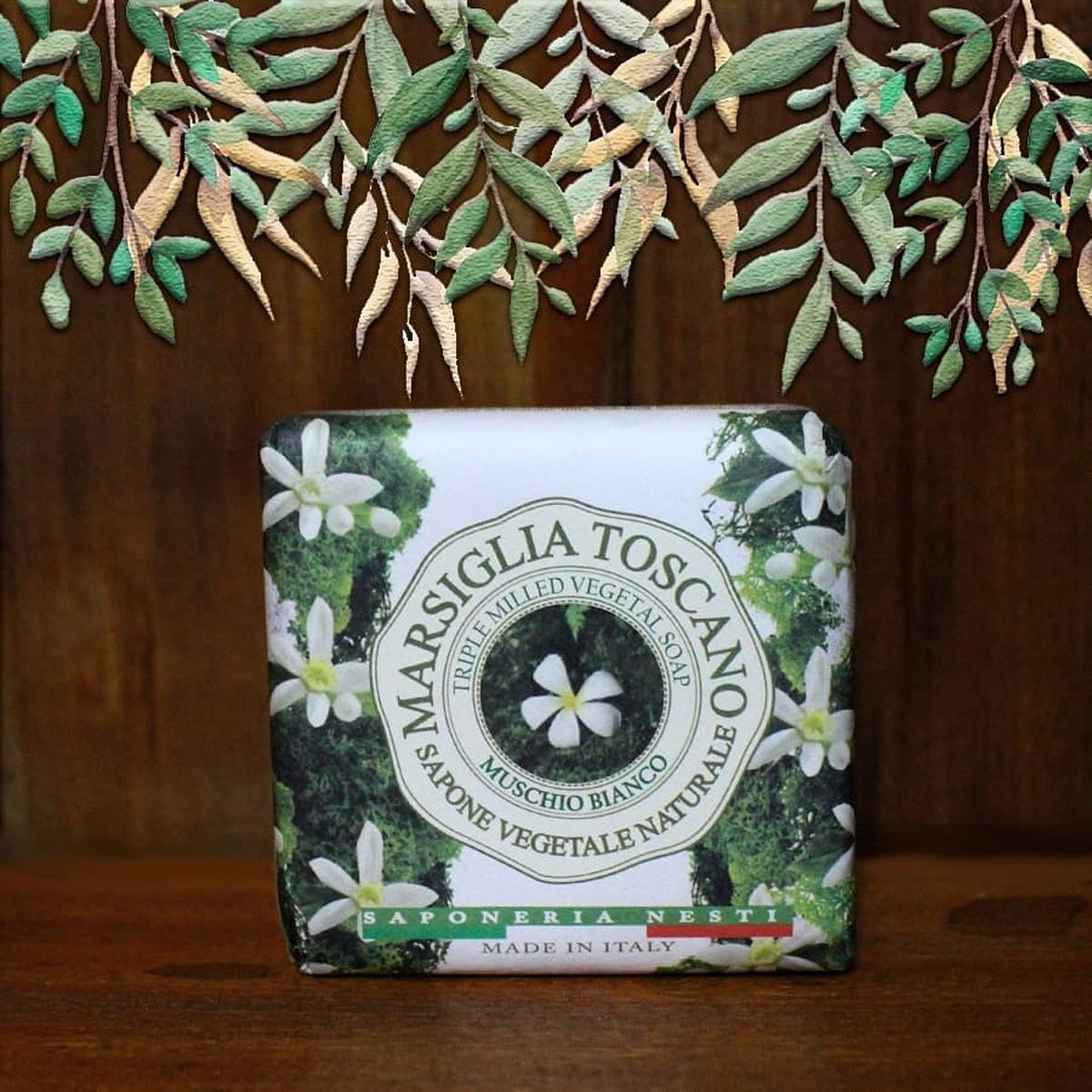 Nesti Dante Nesti Dante Marsiglia Toscano Muschio Bianco SOAP 200G.