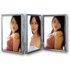 ZEP-Fotorahmen 120TS04-4R Silber 3x 10x15 cm