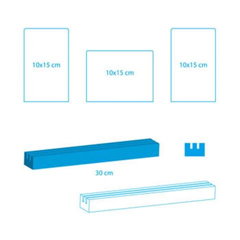 ZEP Fotorahmen AP833 Berks 3x 10x15 cm