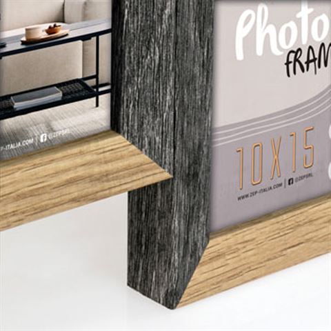 ZEP Fotorahmen DN485B Vercelli Black 4Q 4x 10x15 cm