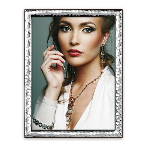 ZEP -Fotorahmen Erice B15857 Silber plattiert 13x18 cm