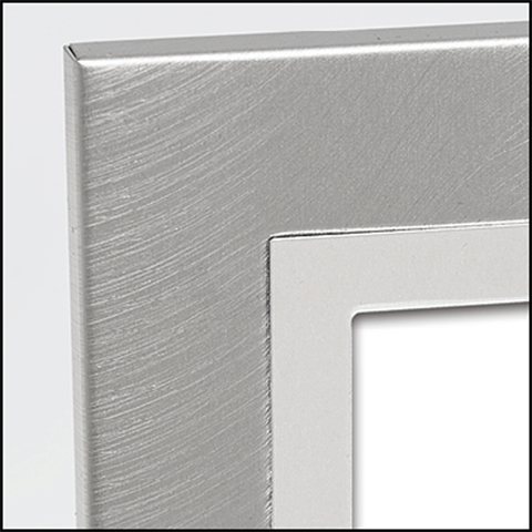 ZEP Fotorahmen H2246 WELS Silber 10x15 cm