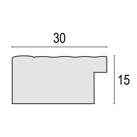 ZEP Fotorahmen HV346 Augusta 3Q 3x 10x15 cm