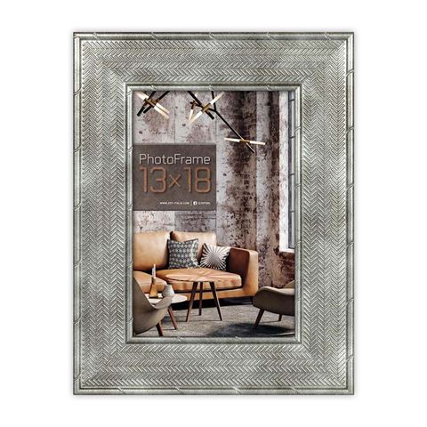 ZEP Fotorahmen Ka657s Andria Silber 13x18 cm