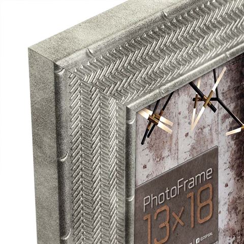 ZEP -Fotorahmen Ka668s Andria Silber 15x20 cm
