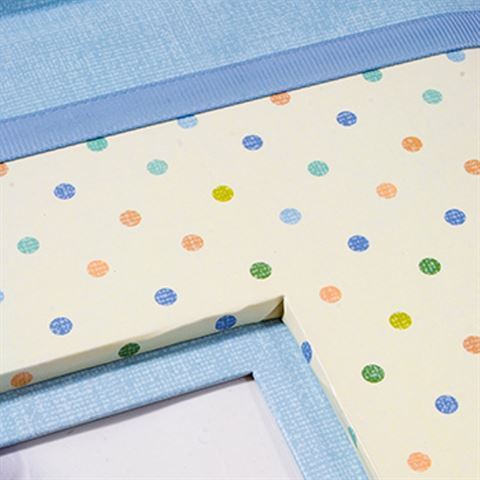 ZEP KA242420 Pergamin Album 20 Blätter 24x24 cm Blau