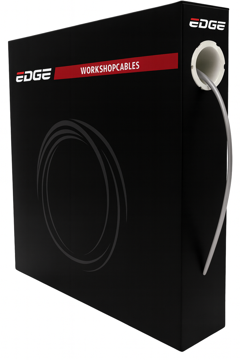Edge Schakel Outdoor -Kabel 30 Meter Ø5mm mit Teflonfutter Silber