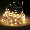 Silberdraht blinkende LED WW 100 LEDs 495cm