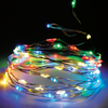 Silberdraht LED mehrfarbig 320 LEDs 3190cm