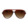 Spectrum Sonnenbrille Vintage Pilot Gradient Brown Damen