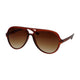 Spectrum Sonnenbrille Vintage Pilot Gradient Brown Damen