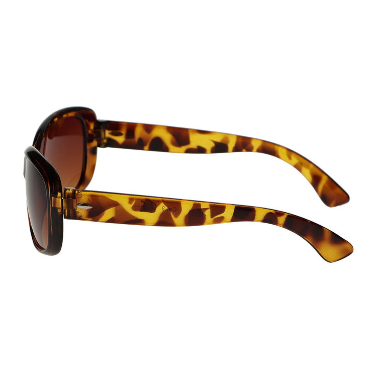 Spektrumspektrum Sonnenbrille Ovale Schildkröte braune Damen