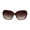 Spektrumspektrum Sonnenbrille Oval Great Gradient Brown Tortoise Damen Damen