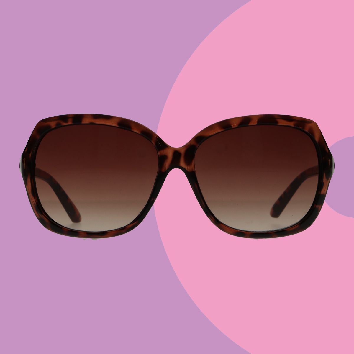 Spektrumspektrum Sonnenbrille Oval Great Gradient Brown Tortoise Damen Damen
