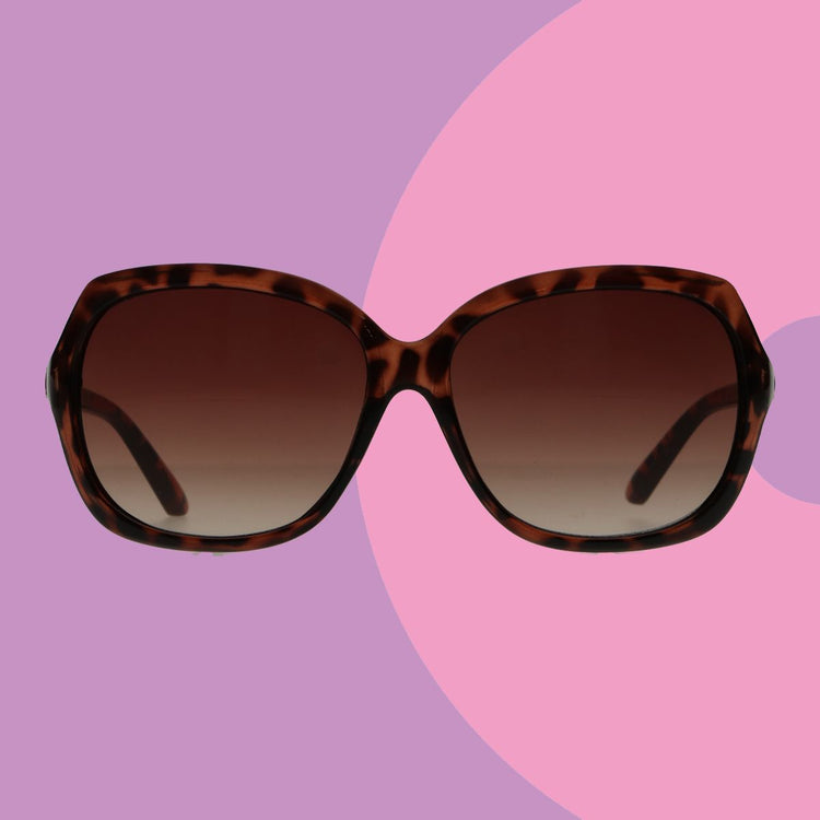 Spektrumspektrum Sonnenbrille Oval Great Gradient Brown Tortoise Damen Damen