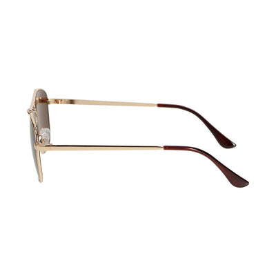 Spectrum Spectrum Sonnenbrille Pilot quadratische rosa Metallbraune Damen