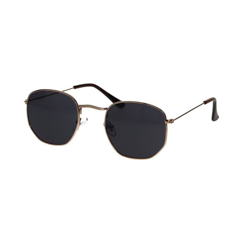 Spectrum Spectrum Sonnenbrille Metall Gold Hexagon Damen
