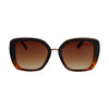 Spectrum Spectrum Sonnenbrille Schmetterling Gradienten Schildkröte braune Damen