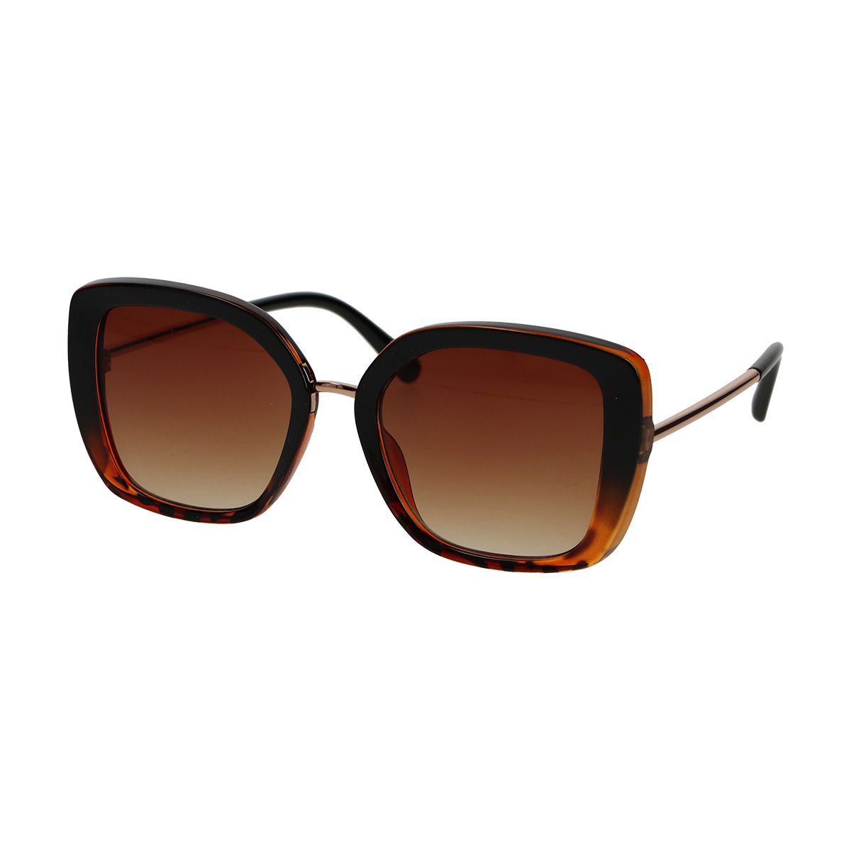 Spectrum Spectrum Sonnenbrille Schmetterling Gradienten Schildkröte braune Damen