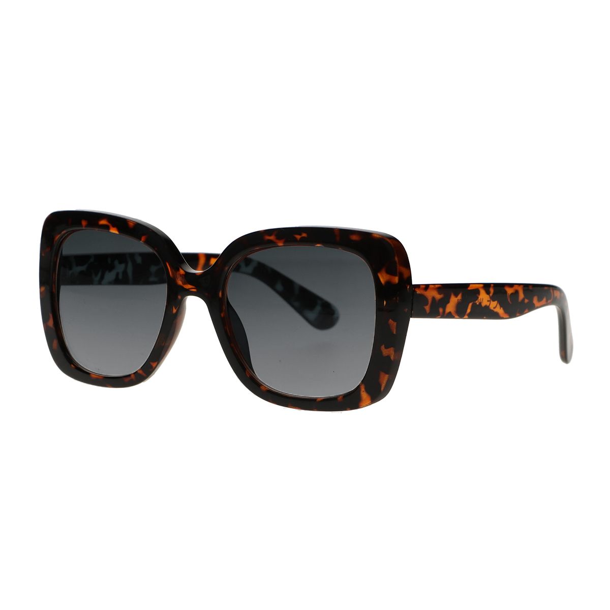 Spectrum Spectrum Sonnenbrille Statement Butterfly Tortoise Smoke Glass Ladies
