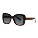 Spectrum Spectrum Sonnenbrille Statement Butterfly Tortoise Smoke Glass Ladies