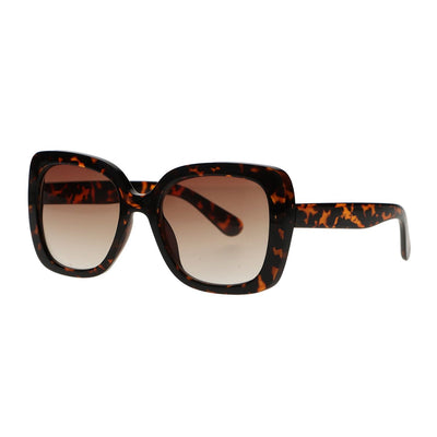 Spectrum Spectrum Sonnenbrille Statement Butterfly Tortoise Brown Glass Ladies