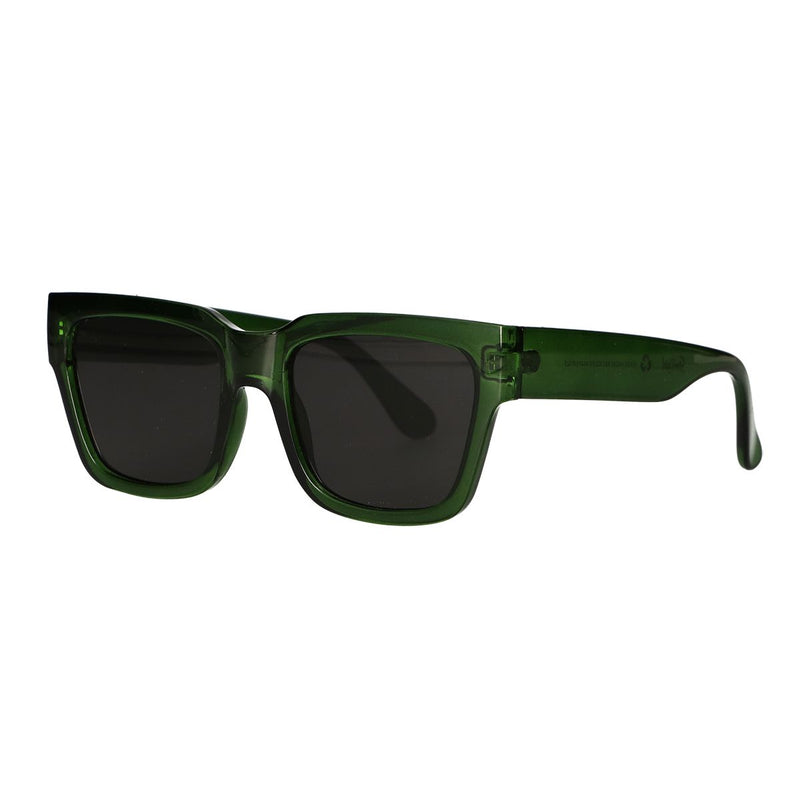 Spectrum Spectrum Sonnenbrille Statement Square Green Smoke Glass Ladies Damen