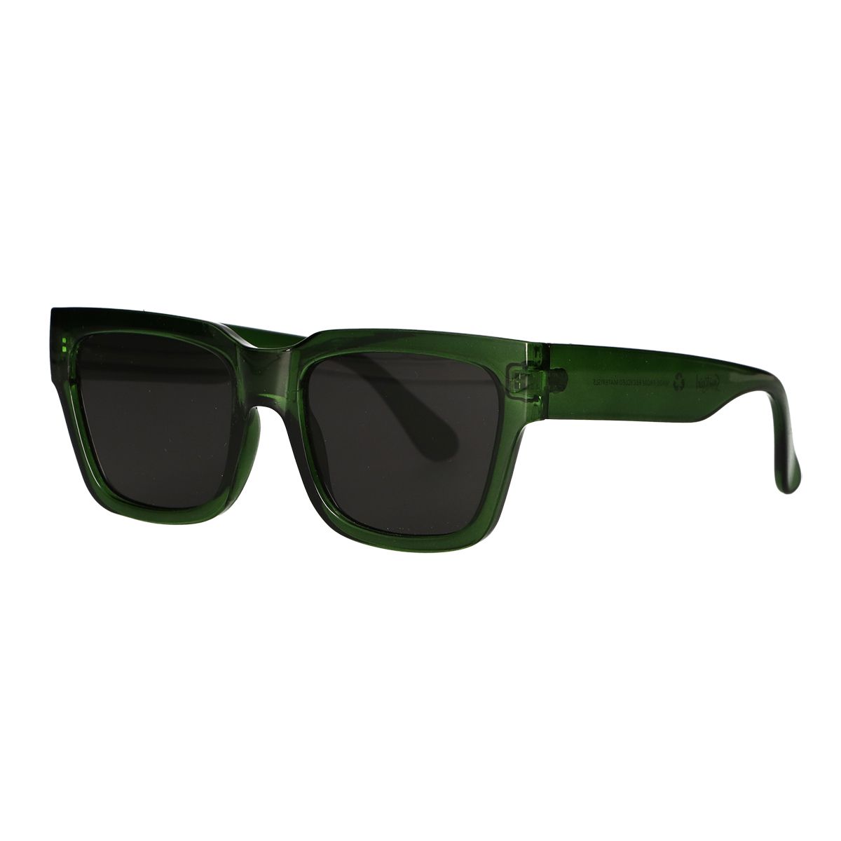 Spectrum Spectrum Sonnenbrille Statement Square Green Smoke Glass Ladies Damen