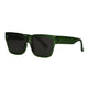 Spectrum Spectrum Sonnenbrille Statement Square Green Smoke Glass Ladies Damen