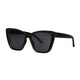 Spectrum Spectrum Sonnenbrille Statement Schmetterling schwarze Rauchglas Ladies