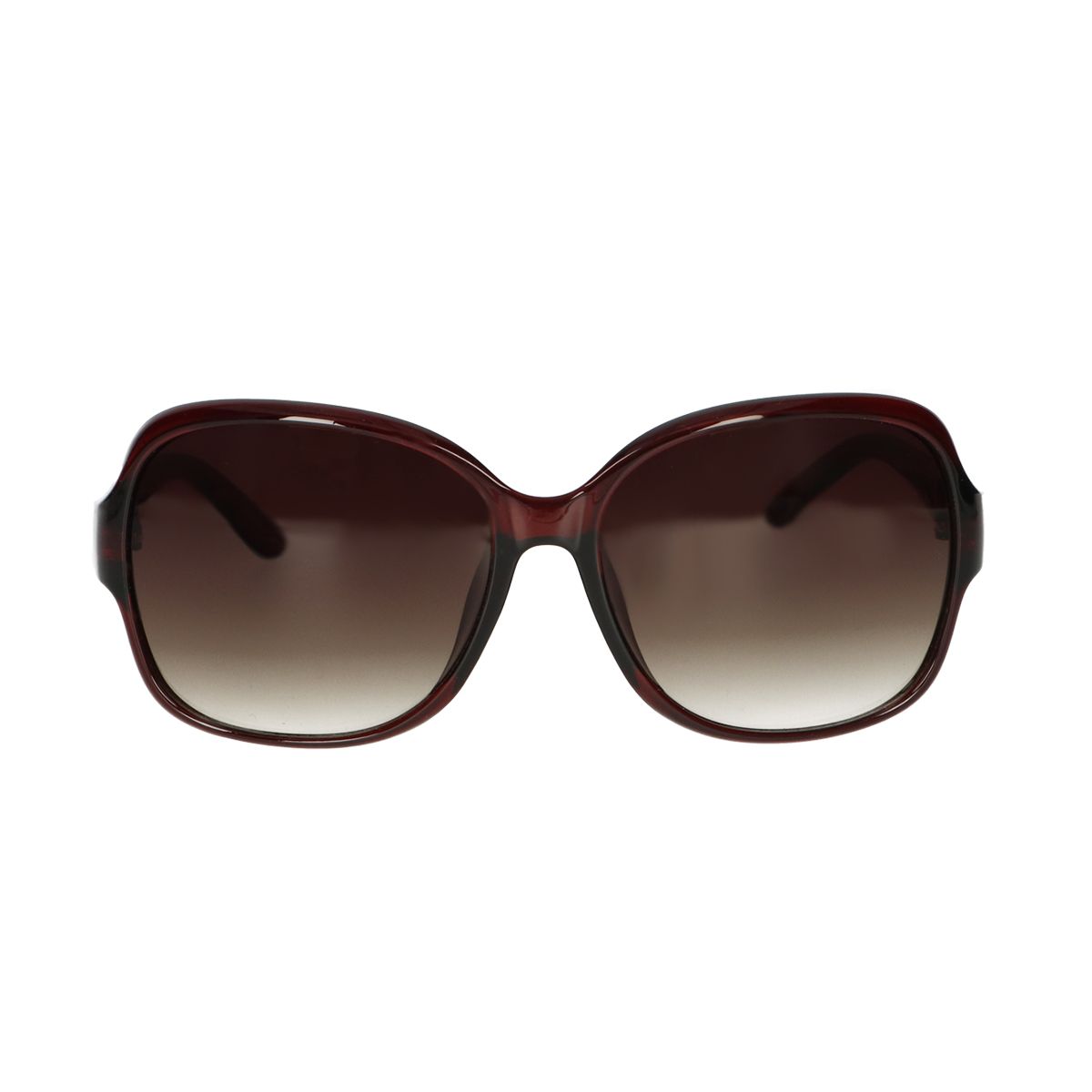 Spektrum Sonnenbrille dunkelbraune runde Damen